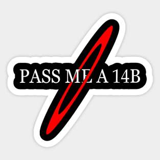 Red Dwarf 14b Sticker